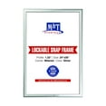 thumbnail image 1 of M&T Displays Lockable Snap Poster Frame 24x36 Silver Aluminum Picture Photo Certificate Sign Holder, 1 of 9