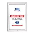 thumbnail image 1 of M&T Displays Lockable Snap Frame Front Loading Picture Photo Poster Size 1.25" Silver Color Profile, Mitered Corner (8.5x11), 1 of 4