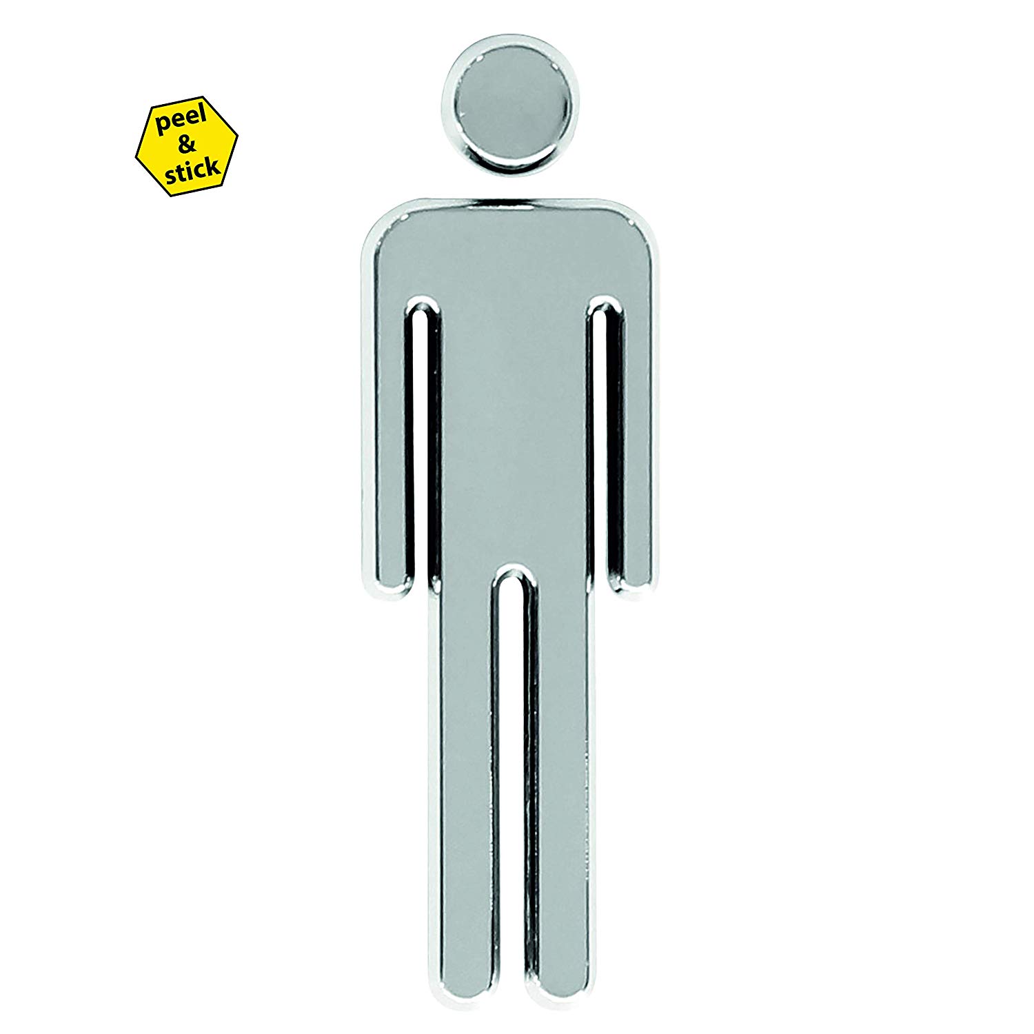 M&T Displays Restroom Bathroom Header Sign (Men) - Walmart.com