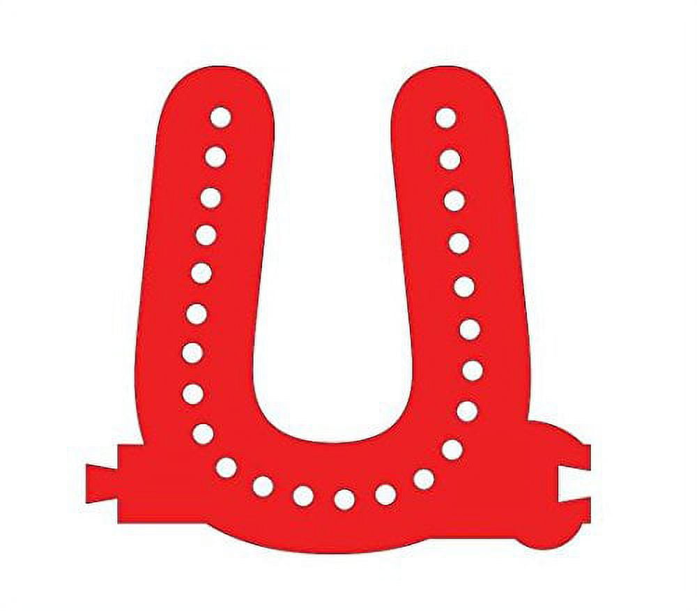 M&T Displays Smart LED Letter Red Color (U) - Walmart.com