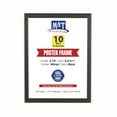 thumbnail image 1 of M&T Displays Snap Poster Frame 8.5x11 Inch Black 0.79" Aluminum Profile Easy Front Loading Wall Mounting Photo Picture Document Sign Holder Mitered Corner Anti Glare Cover (10 pack), 1 of 3