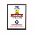 thumbnail image 1 of M&T Displays Snap Poster Frame 8.5x11 Black Aluminum Photo Picture Document Sign Holder (3 pack), 1 of 14