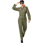 Top Gun Maverick Halloween Costume for Adults, Men's Size M (32/34), by Rubies