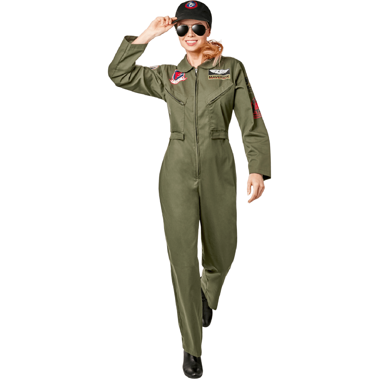Top Gun Maverick Halloween Costume for Adults, Men's Size S (28/30), by Rubies