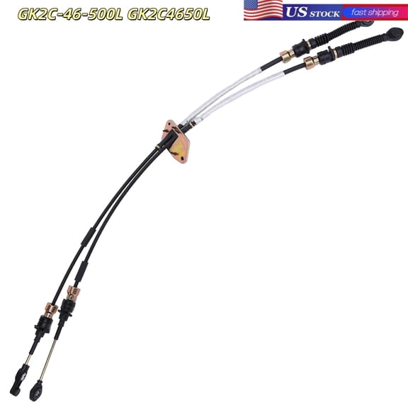 M/T Gear Shift Cable Compatible for Mazda 6 2003-2008 Replaces GK2C-46-500L GK2C4650L