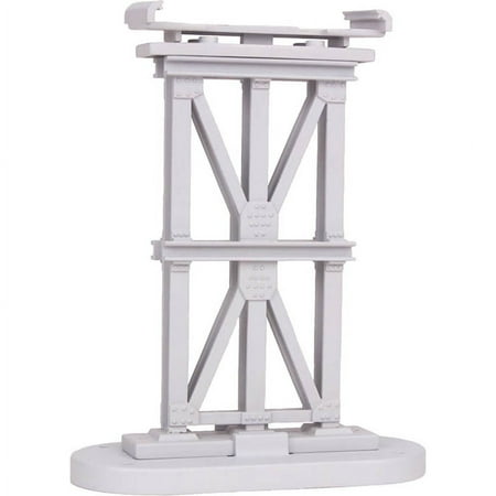 M.T.H. 8 Piece Steel Girder Elevated Trestle Set, Silver