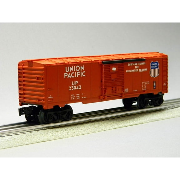 M.T.H. Electric Trains Lionel O Gauge Union Pacific BOXCAR #23042 Freight UP 1923040-B 2323090-B