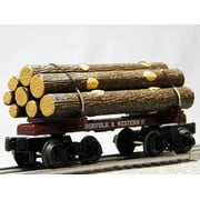 M.T.H. Electric Trains MTH Premier Norfolk Western Skeleton FLATCAR W/LOGS 17