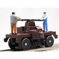 thumbnail image 1 of M.T.H. Electric Trains MTH RAILKING Maintenance of Way (Tuscan) Operating Hand CAR MOW 30-5235, 1 of 5