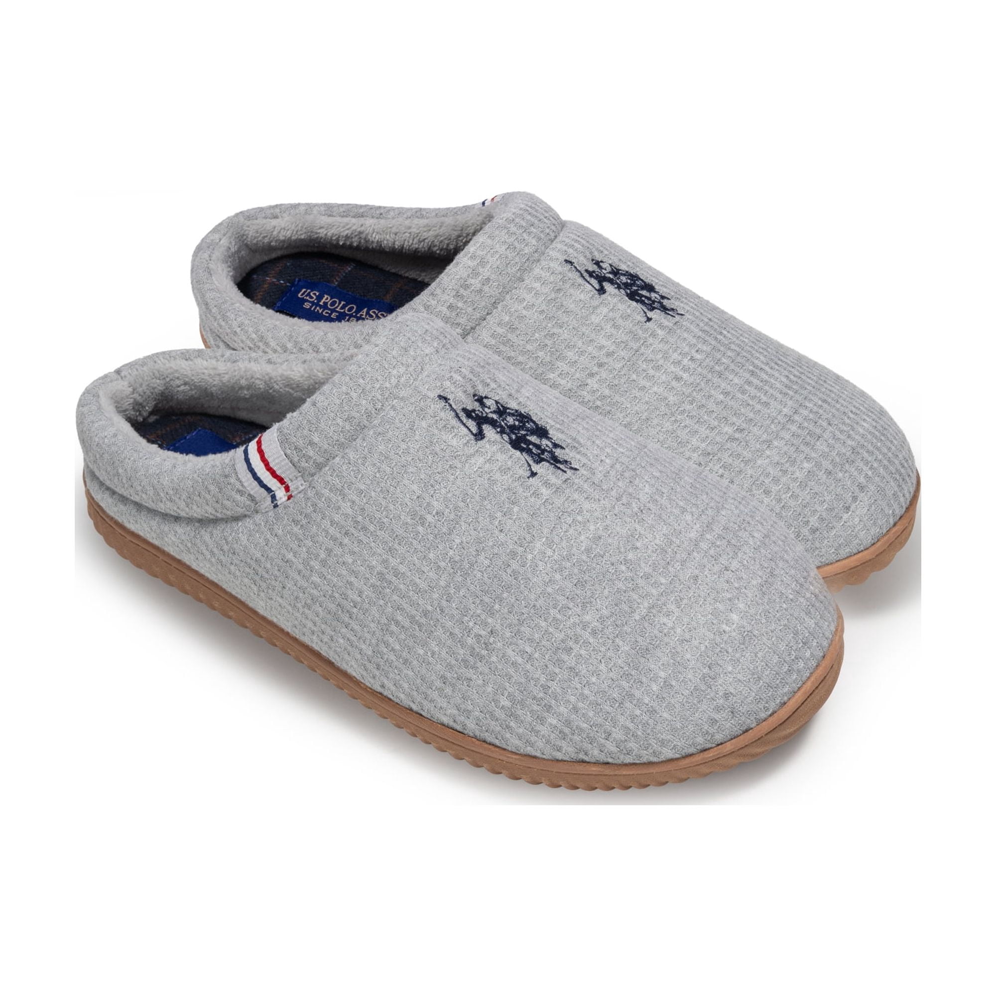 U.S. Polo Assn. Men's Knitted Scuff Slipper