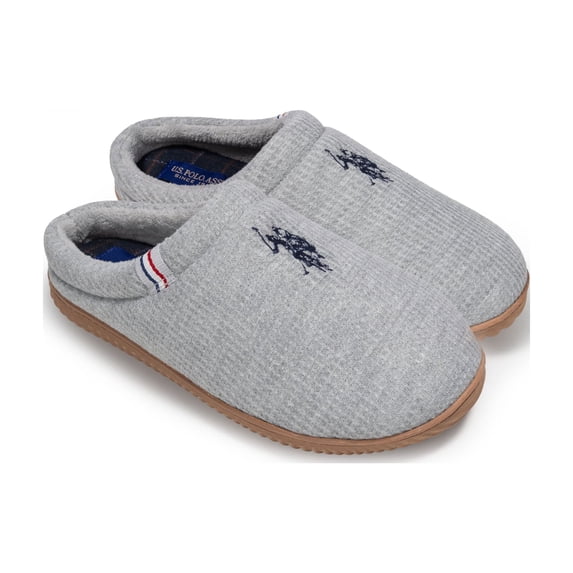 U.S. Polo Assn. Men's Knitted Scuff Slipper