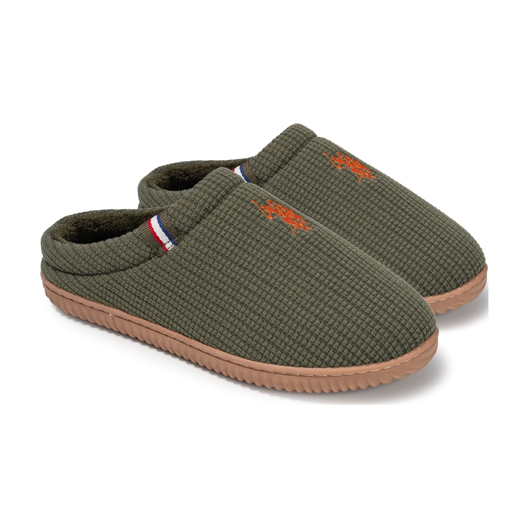 U.S. Polo Assn. Men's Knitted Scuff Slipper