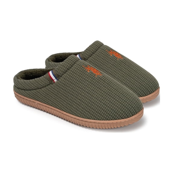 U.S. Polo Assn. Men's Knitted Scuff Slipper