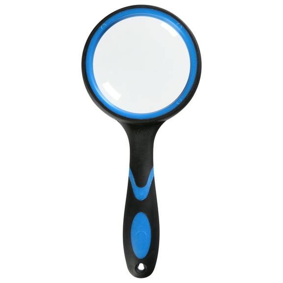 M+ Unisex 10x Plastic Magnifying Glass, 10x Magnification