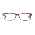 thumbnail image 1 of M+ Unisex Spring Hinge Plastic Reading Glasses Tort 1.75 Burnett in Tortoise with Pouch, 1 of 10