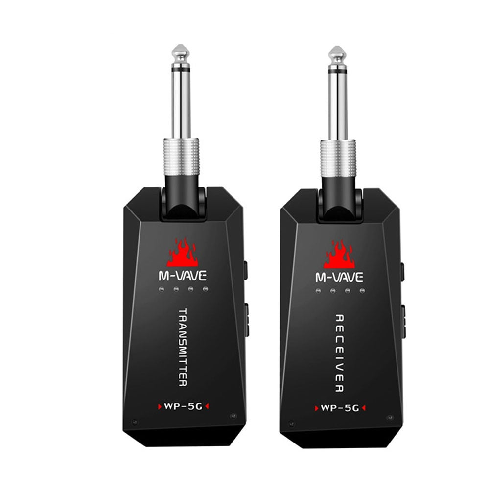 MVAVE 5.8G Wireless Guitar System Rechargeable UHF Transmitter