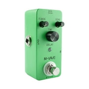 M-VAVE DELAY Analog Delay Echo Guitar Effect Pedal Zinc Alloy Shell True Bypass