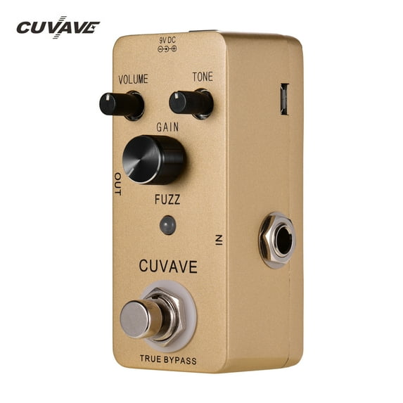 M-VAVE FUZZ Vintage Fuzz Guitar Effect Pedal Zinc Alloy Shell True Bypass