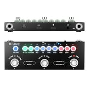 M-VAVE Multi Effects Guitar Pedal, Reverb Guitar Pedal, Delay, Chorus, Phaser, with IR Loading 9 AMP Models, CUBE-BABY Reverb Effect Pedal, Support Recording, Bluetooth 5.0