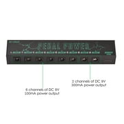M-VAVE PEDAL POWER Guitar Pedal Power Effector Supply 8 Isolated DC Output