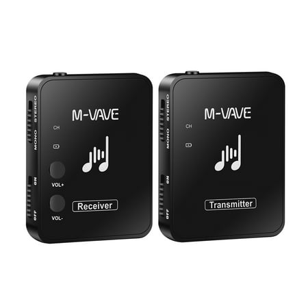 M-VAVE WP-10 2.4GHz Wireless Earphone Monitor Transmission System Rechargeable & Receiver