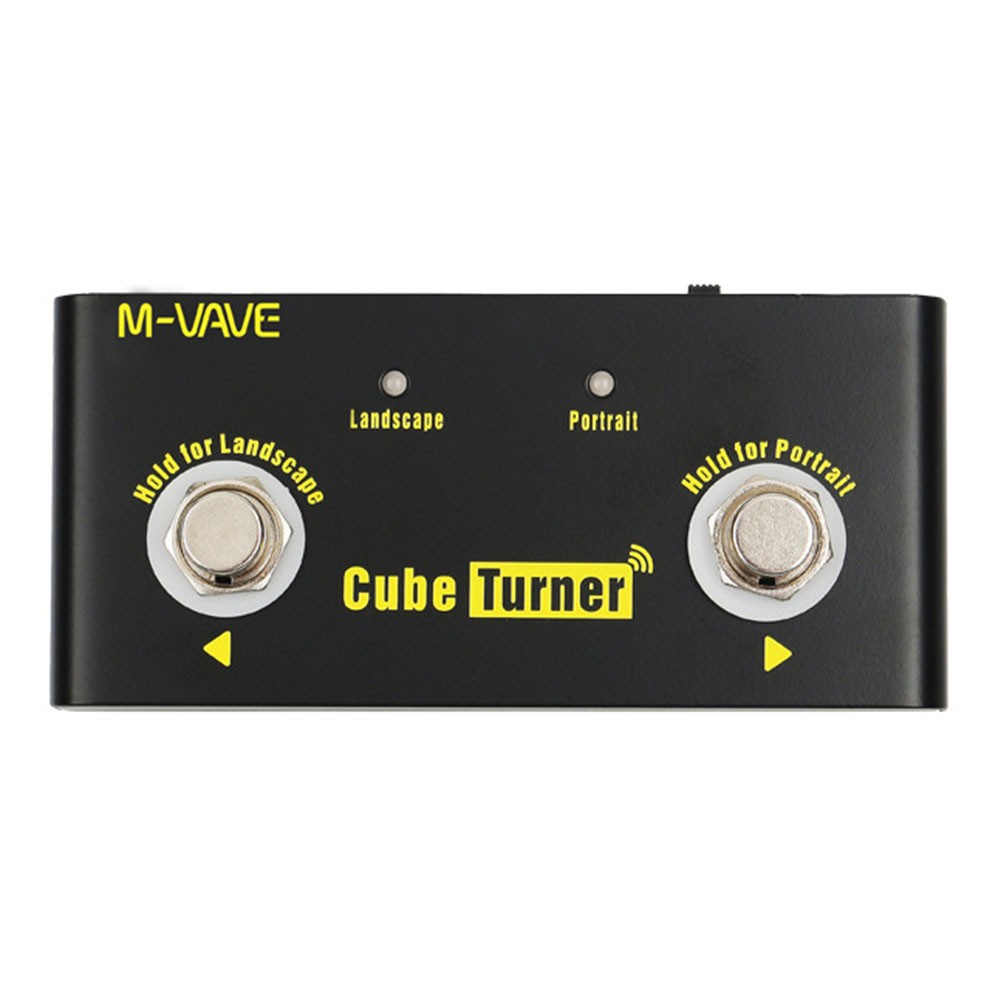 Mvave Cube Turner Wireless Page Turner Pedal Rechargeable 48 Hours