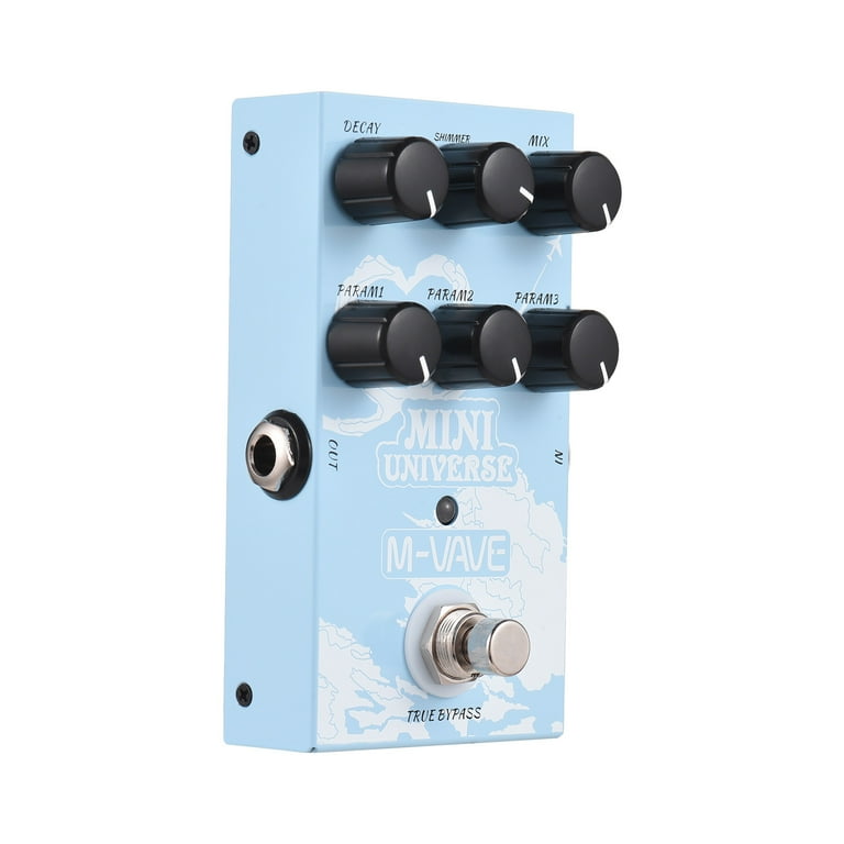 M-VAVE MINI-UNIVERSE Digital Reverb Guitar Pedal with 9-Mode