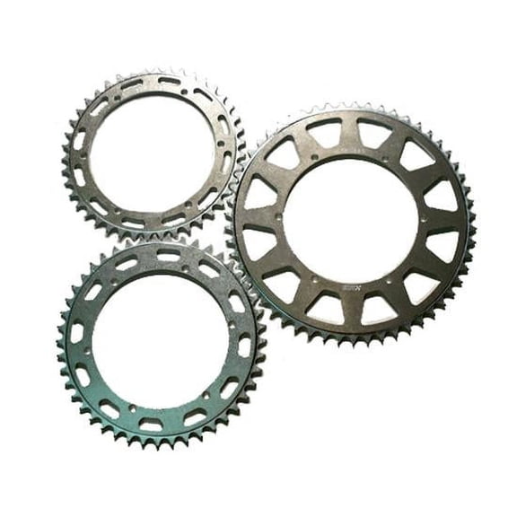 M&W 6.438 Aluminum Rear Sprocket 46T-Micro/Mini Sprint-6 Lug Hubs