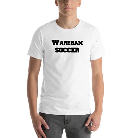 M Wareham Soccer Short Sleeve Cotton T-Shirt By Undefined Gifts