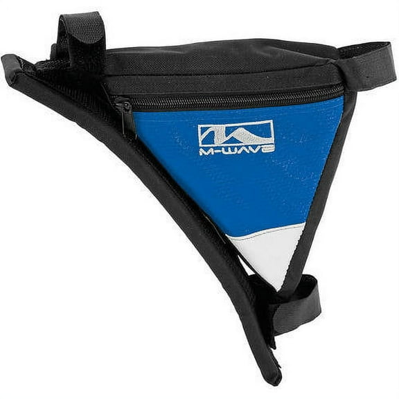 M-Wave Rotterdam Shoulder Frame Bicycle Bag in Black/Blue