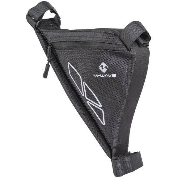 M-Wave Rotterdam Shoulder Frame Bicycle Bag in Black/Gray