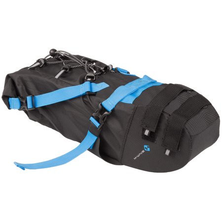 M-Wave Rough Ride Bike Packing Saddle Bag, 5 liter, Medium, Black