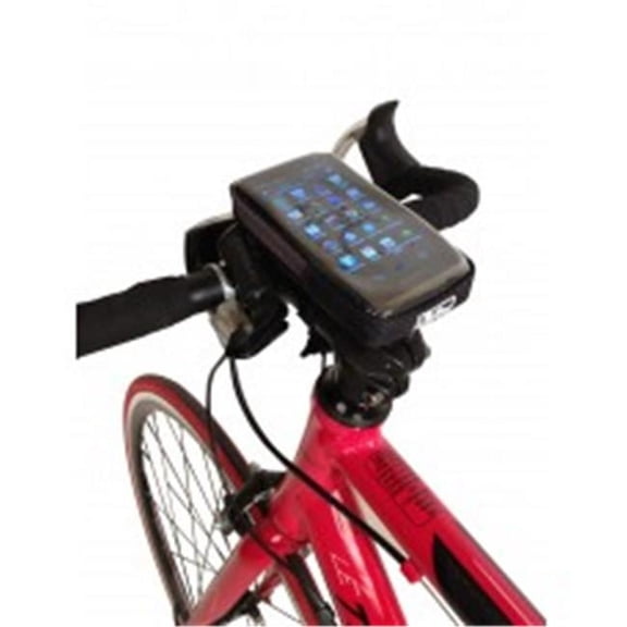 M-Wave Water Resistant Smartphone Bike Case, Black