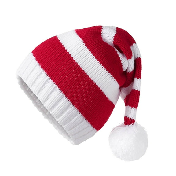 M Winter Knitted Beanie Hat For Adult Warm Christmas Themed Parent Child Cotton Cap Size M