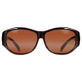 thumbnail image 1 of M+ Women's Fitover Sun Plastic Brown with Rhinestones Savannah, 1 of 9