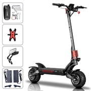 M YUME SCOOTER Raptor2 60V 6000W Electric Scooter for Adults,54MPH 60V 27Ah Battery, 62 Miles Long Range,11off Road Tires,Foldable Commuter Scooter with App & NFC