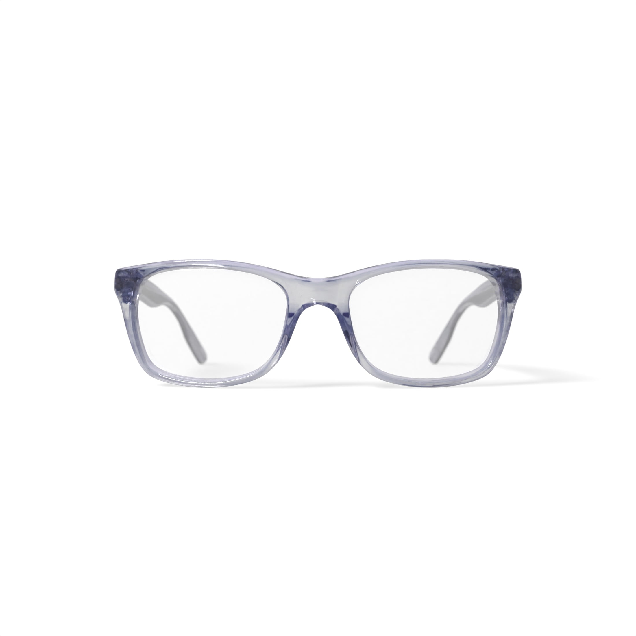 M America Men's MU106F Rectangular Prescription Eyeglasses with Case, Crystal