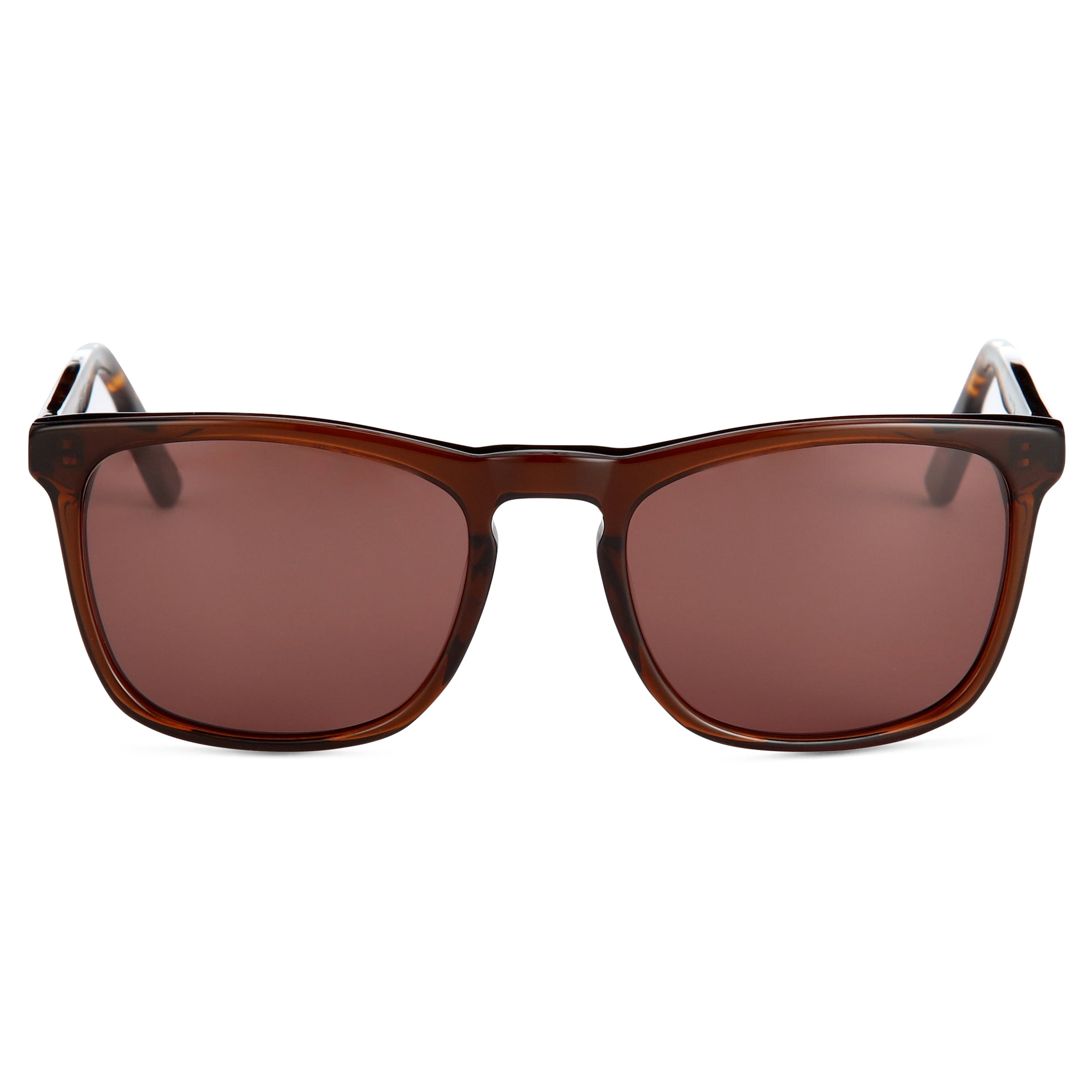 M aMerica Unisex, Fashion Oval Sunglasses, Plastic, Mu404Scrybn54, Crystal Brown, 54-20-140, 1 Pair