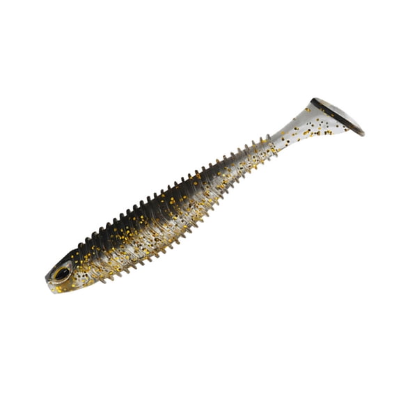 M altemura Soft Fishing Lures Kit, 10PCS T-Tail Swimbaits, Weedless Texas Rig Soft Plastic Fishing Baits for Bass Trout Crappie, Lifelike Paddle Tail Fishing Lures for Freshwater & Saltwater Fishing