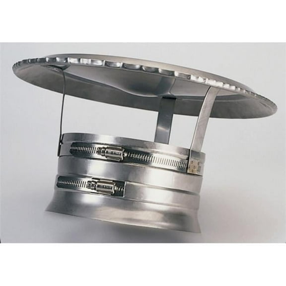 M & G Duravent 9VFT-RCSC 9 Inch Ventinox Hiflex Rain Cap 304-alloy