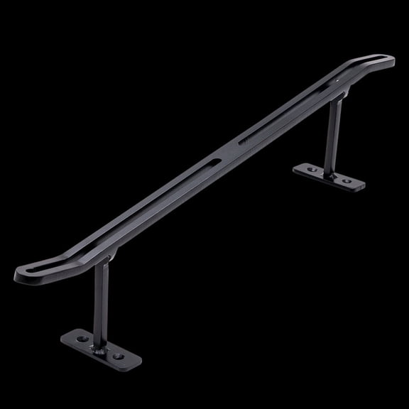 M and K Metal Designs LLC Grind Right Fingerboard Rail - The Square Doubler Black