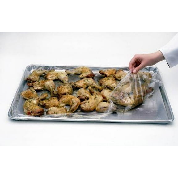 M and Q Packaging Corp PanSaver Bun Sheet Ovenable Pan Liner, 20.5 x 28.5 inch - 100 per case.
