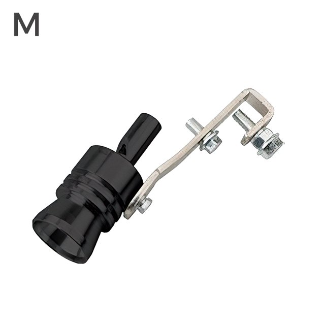 Mblack 1Pc Car Modified Turbine Whistle Exhaust Pipe Sounder Motorcycle Imitation Sounder