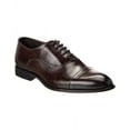 thumbnail image 1 of M by Bruno Magli Adrian Leather Oxford, 8.5, Brown, 1 of 5