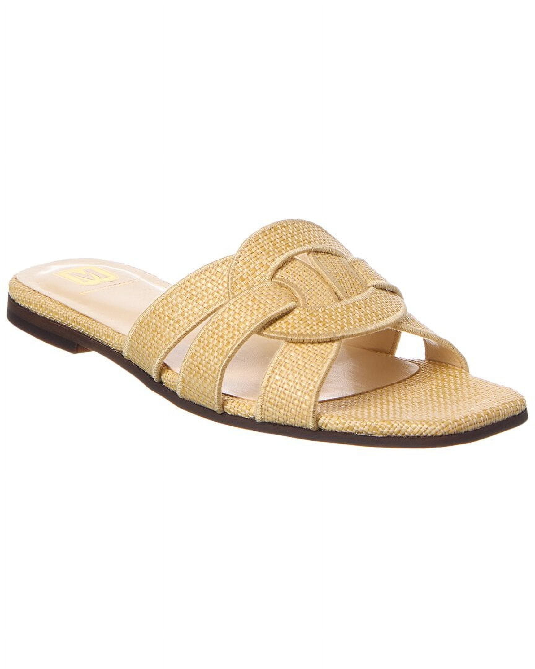 M by Bruno Magli Alessia Raffia Sandal, 9 - Walmart.com