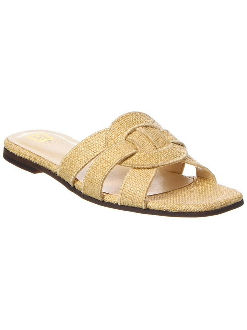 M by Bruno Magli Alessia Raffia Sandal, 9 - Walmart.com