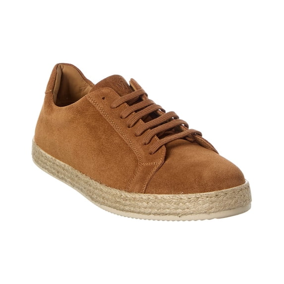 M by Bruno Magli Amalfi Suede Sneaker, 11, Brown