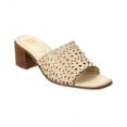 thumbnail image 1 of M by Bruno Magli Ariana Leather Sandal, 7.5, Beige, 1 of 5