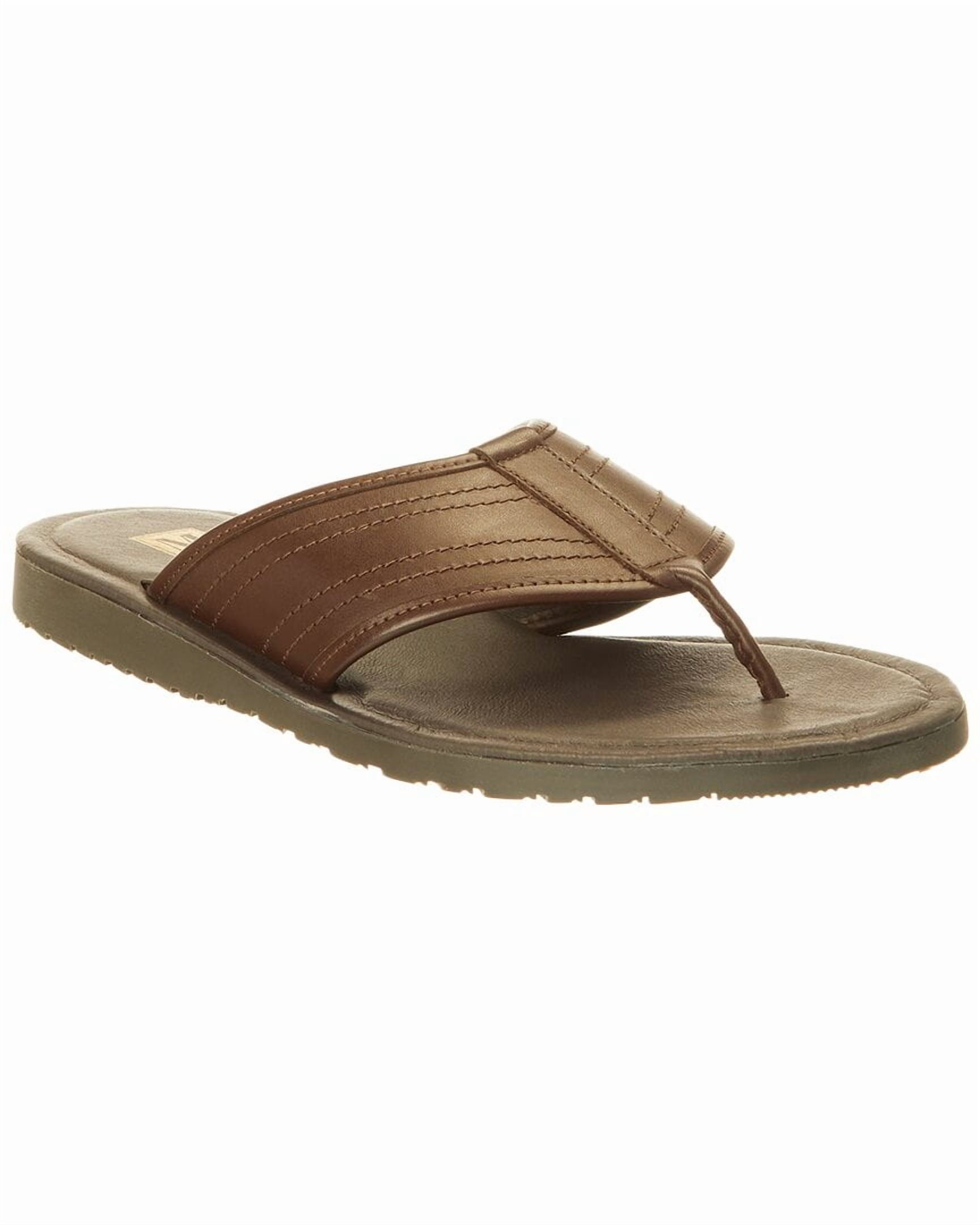 M By Bruno Magli Artemio Leather Flip-Flop, Brown M by Bruno Magli Artemio Leather Flip-Flop, 11, Brown  main image 3