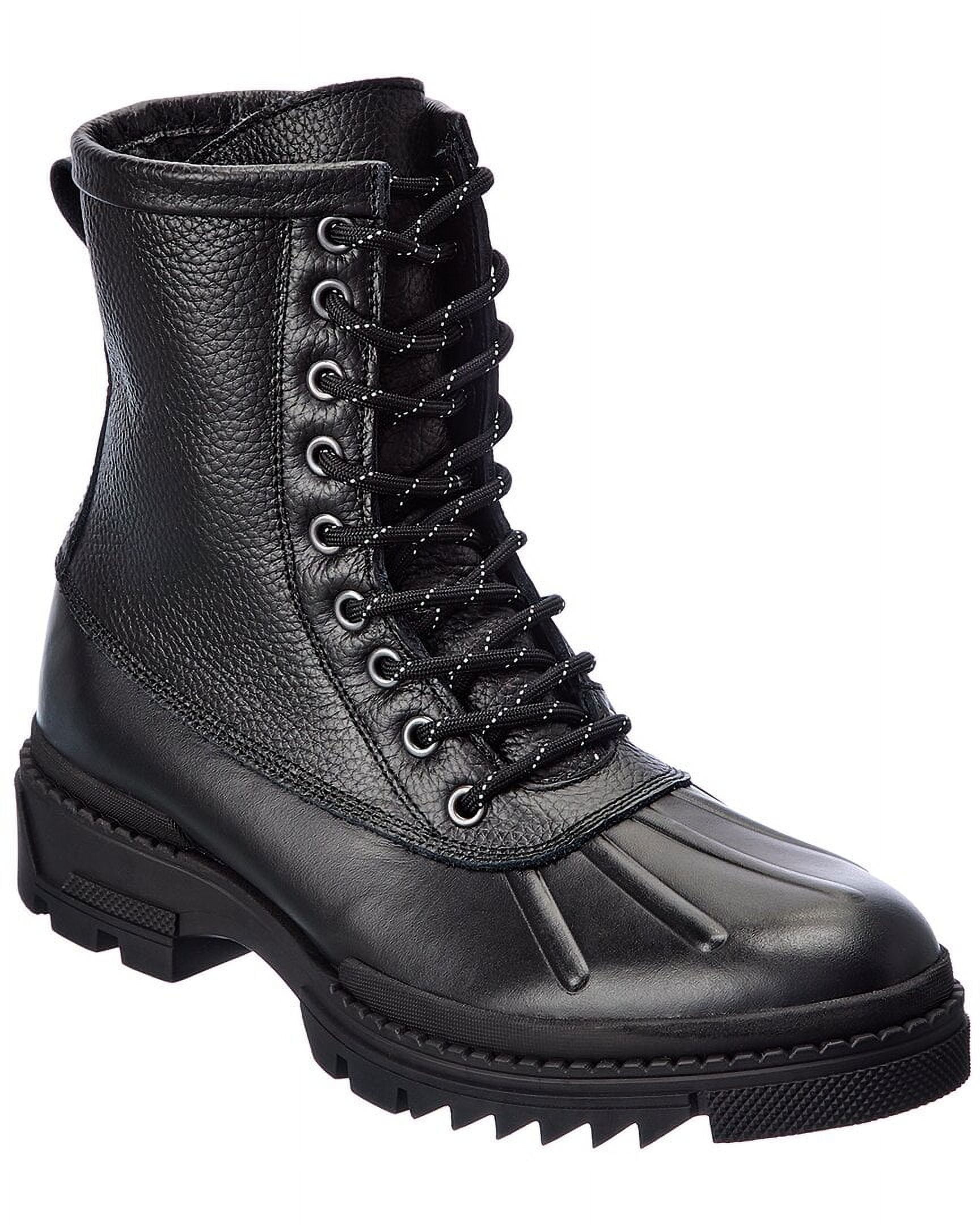 M by Bruno Magli Bismark Leather Boot 10 Black Walmart